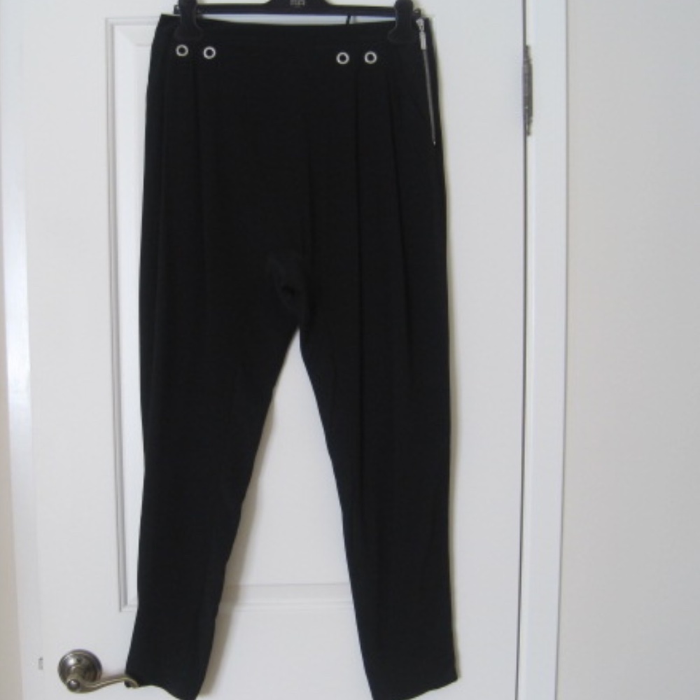 L.A.M.B. Black Straight Leg Pants